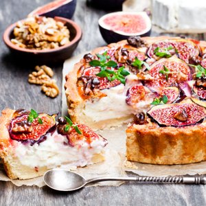 Crostata Salata ai Fichi