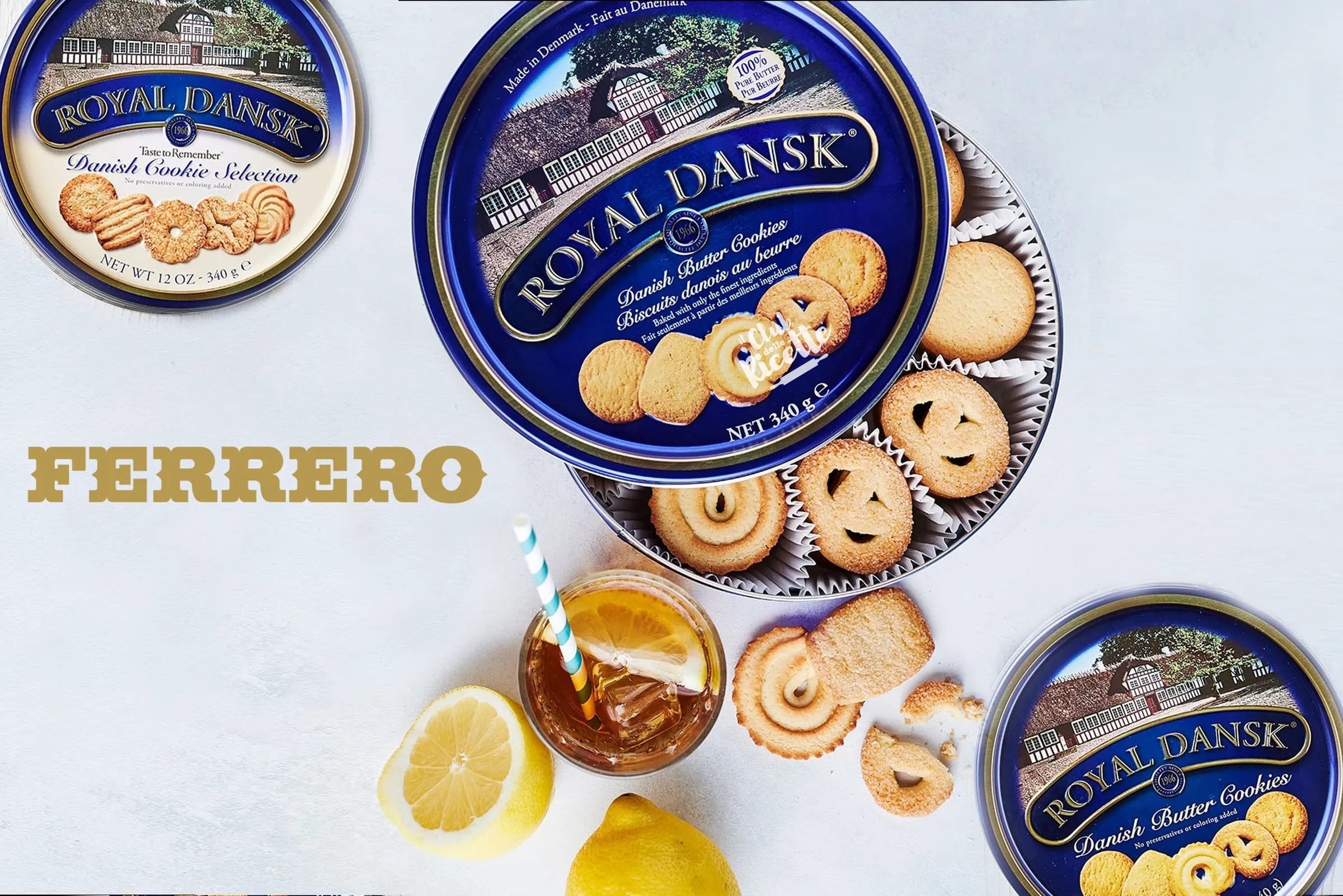 Gli Storici Biscotti al Burro Danesi diventano Italiani: li ha comprati Ferrero!