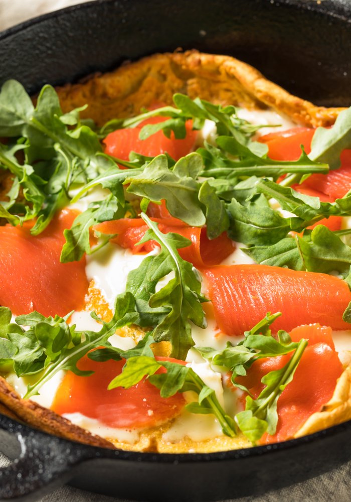 Ricetta Frittata con Stracchino e Salmone