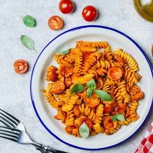 Pasta con i Wurstel