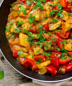 Ricetta Peperonata con Patate