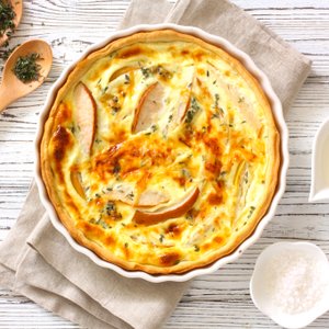Quiche Pere e Caprino