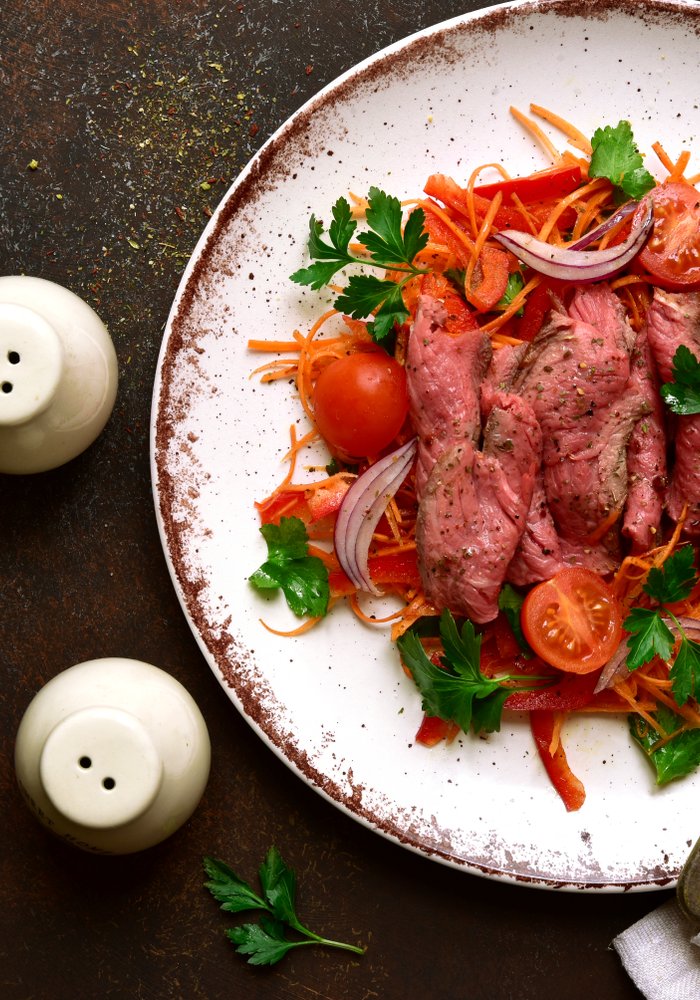 Ricetta Roast Beef con Insalata di Verdure