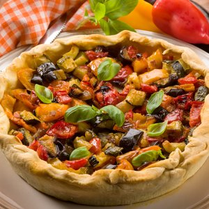 Torta Salata con Verdure Estive