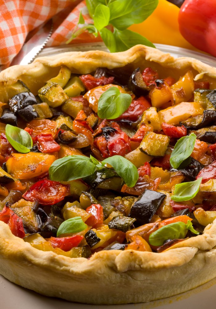 Ricetta Torta Salata con Verdure Estive