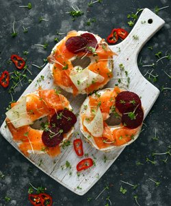 Ricetta Bagel Salmone e Philadelphia