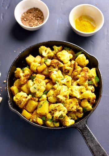Ricetta Cavolfiore in Padella alla Curcuma