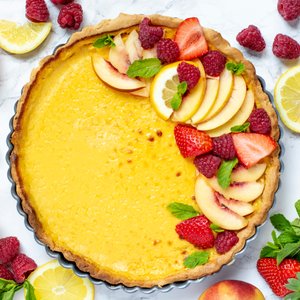 Crostata alla Crema con Frutta