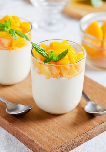 Ricetta Panna Cotta alle Pesche