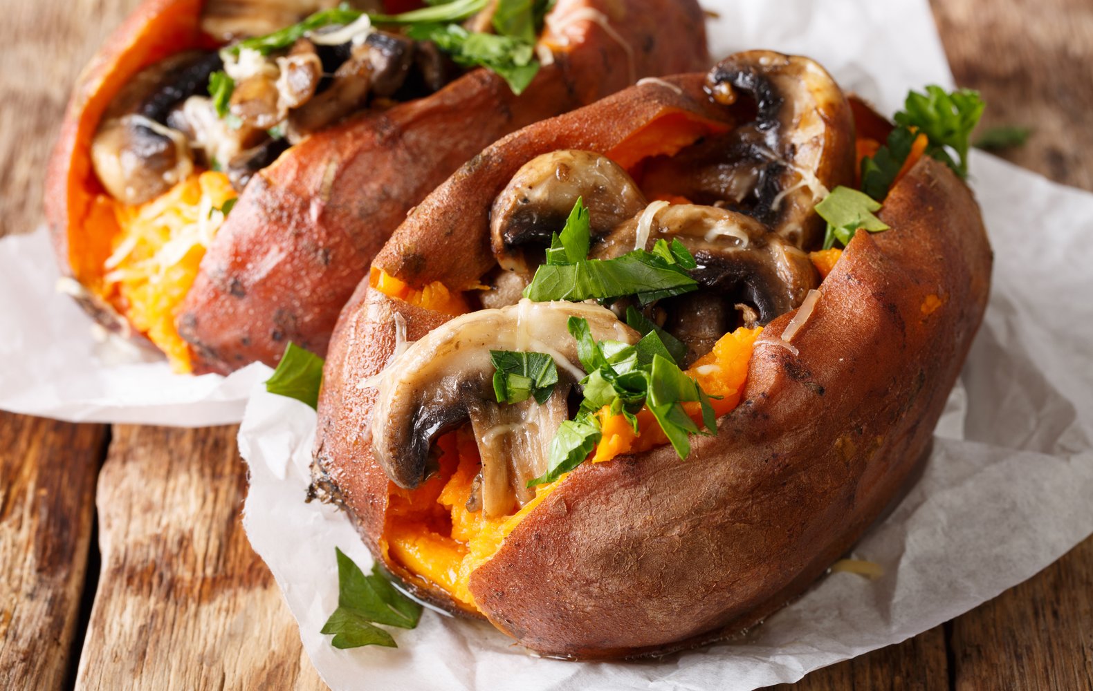 come cucinare le patate dolci al forno