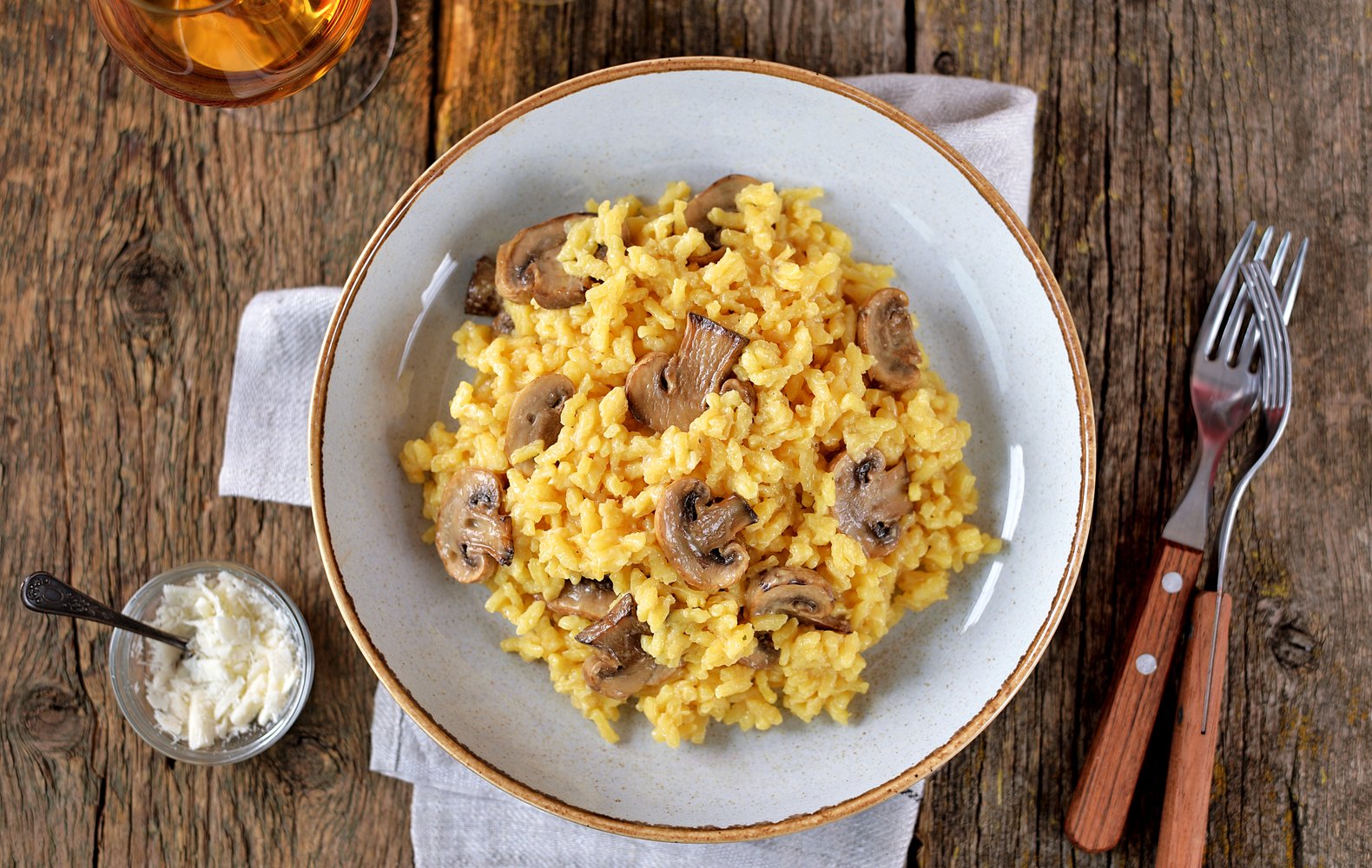 Ricetta Risotto ai Funghi e Zafferano - Il Club delle Ricette