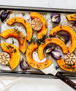 Ricetta Zucca al Forno Aromatica