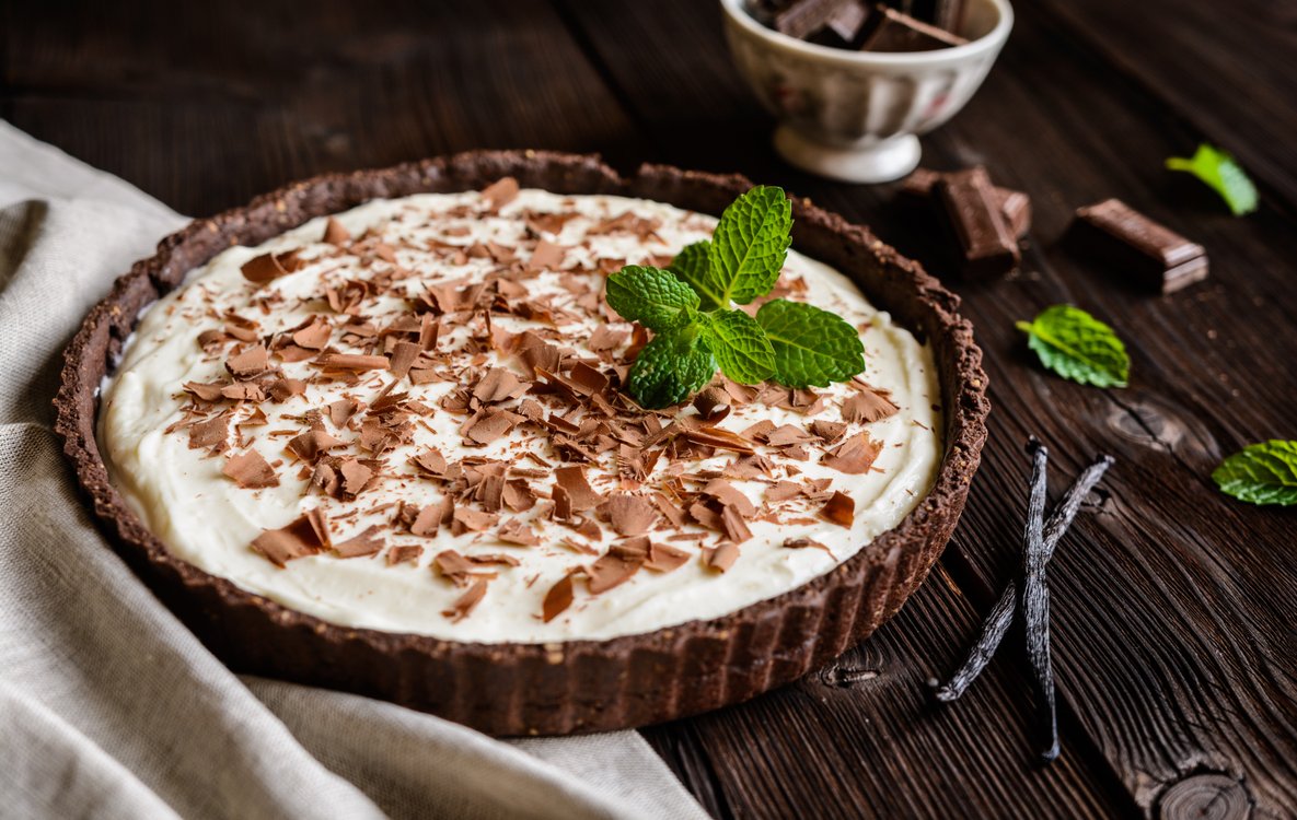 Ricetta Cheesecake con Crema al Mascarpone e Cioccolato - Il Club delle ...