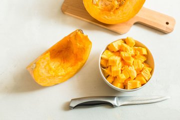 Come Pulire e Tagliare la Zucca