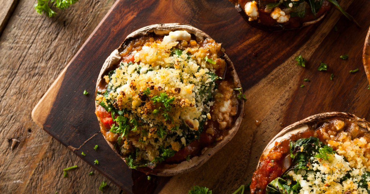 Ricetta Funghi Ripieni Gratinati al Forno - Il Club delle Ricette