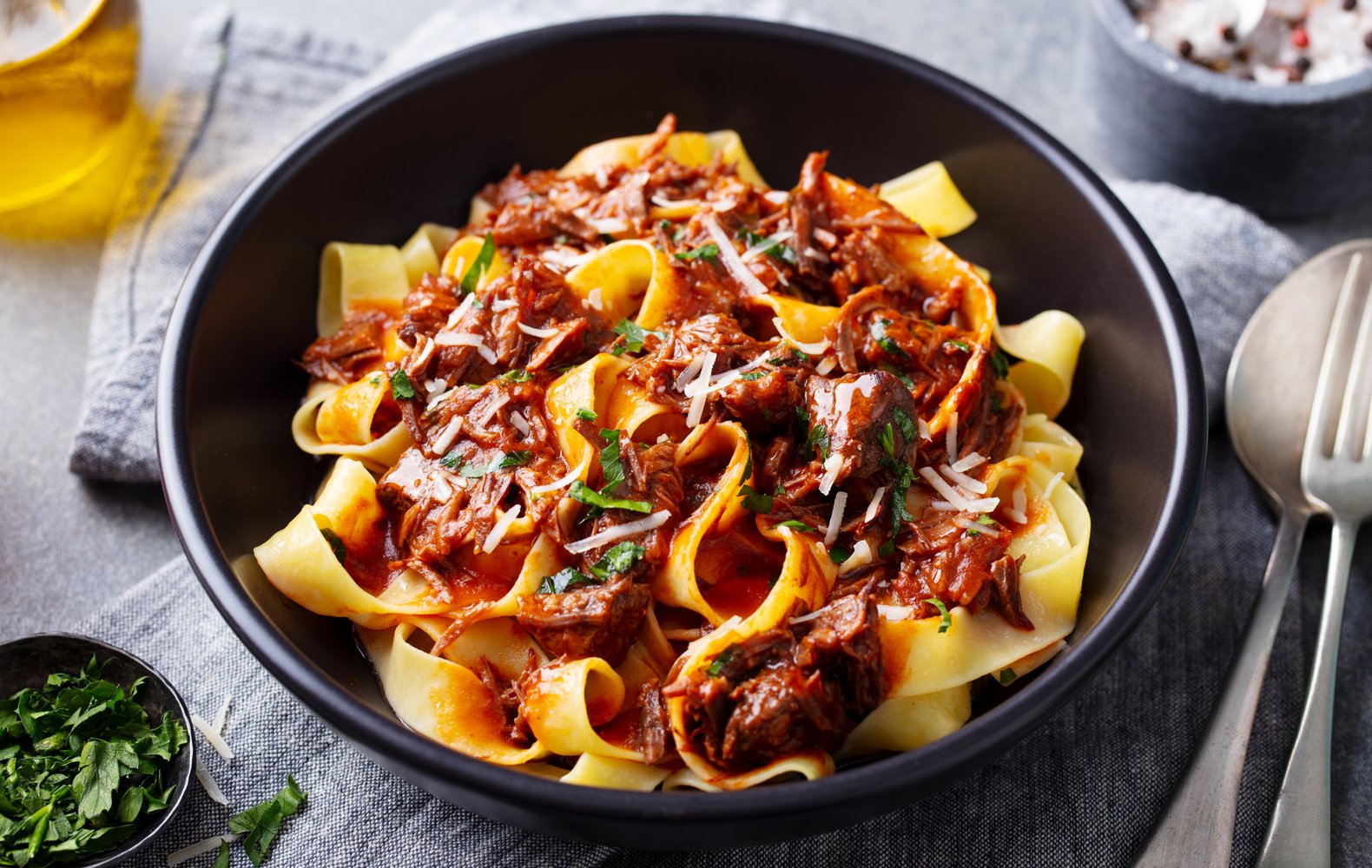 Ricetta Pappardelle al Ragù di Cinghiale - Il Club delle Ricette