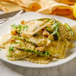 Ravioli agli Asparagi