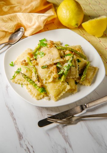 Ricetta Ravioli agli Asparagi