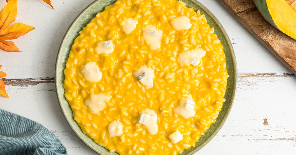 Ricetta Risotto alla Zucca e Gorgonzola - Il Club delle Ricette