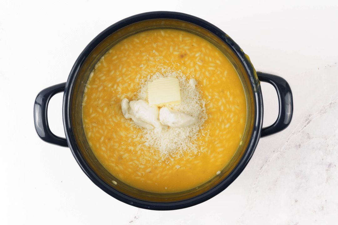 Ricetta Risotto alla Zucca e Gorgonzola - Il Club delle Ricette