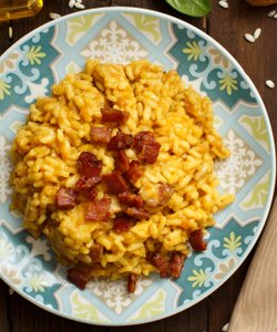 Ricetta Risotto alla Zucca e Pancetta