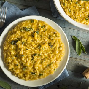 Risotto con Zucca e Salvia