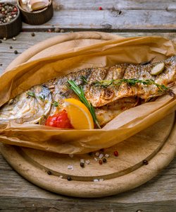 Ricetta Spigola al Cartoccio