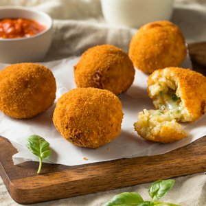 Arancini al Basilico