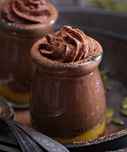 Ricetta Budino Vegano di Zucca e Cioccolato