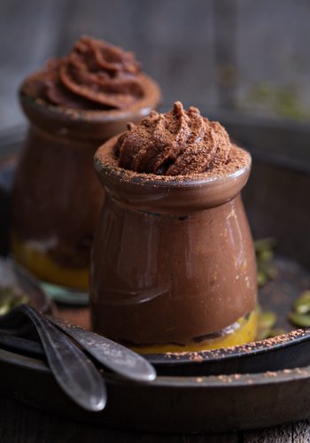 Ricetta Budino Vegano di Zucca e Cioccolato
