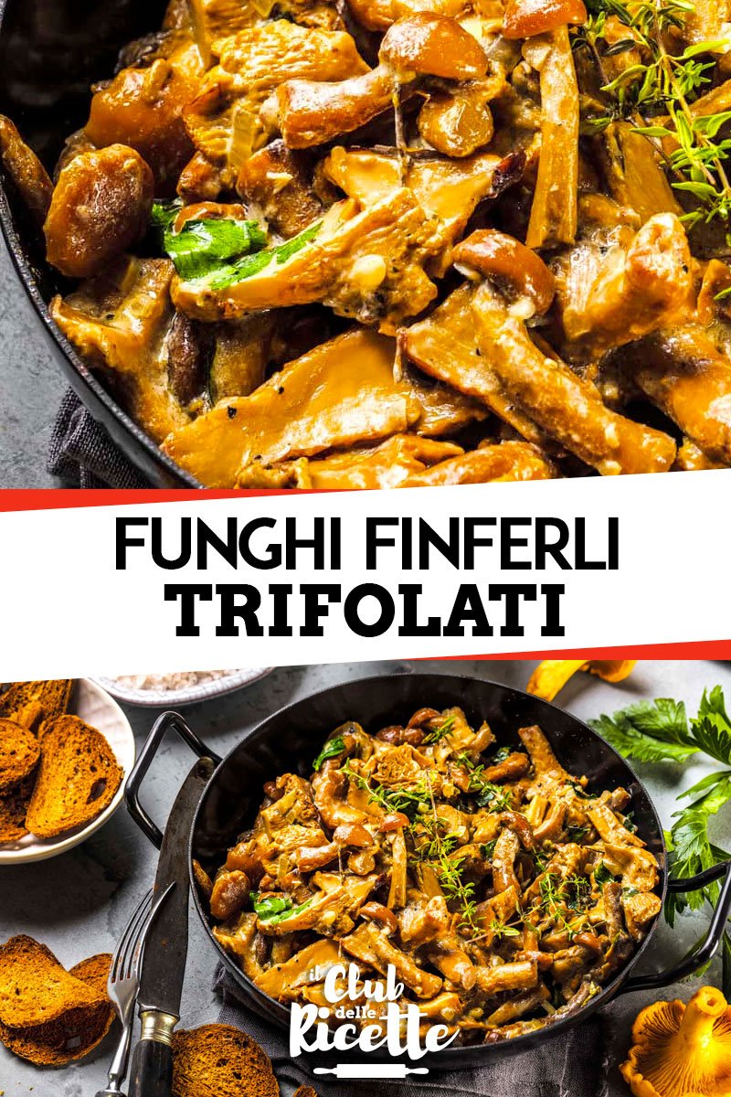 Ricetta Funghi Finferli Trifolati in Padella - Il Club ...