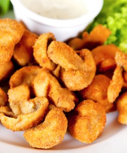 Ricetta Funghi Fritti