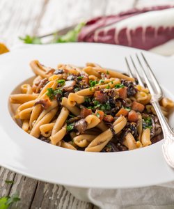 Ricetta Pasta al Radicchio e Zucca