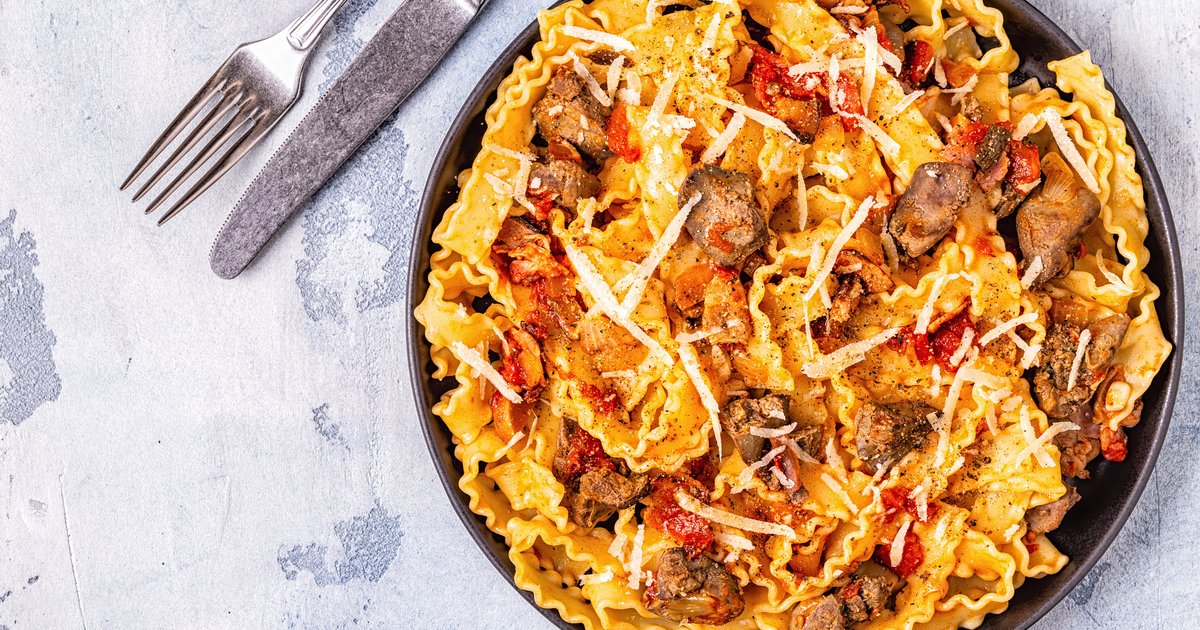Ricetta Pasta ai Fegatini di Pollo - Il Club delle Ricette