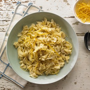 Pasta Philadelphia e Limone