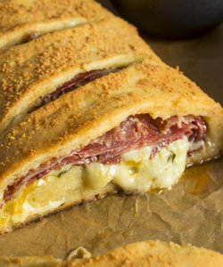 Ricetta Pizza Arrotolata