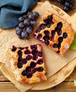 Ricetta Schiacciata con l’Uva