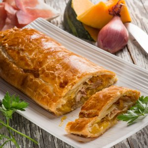 Strudel Salato Zucca e Speck