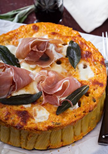 Ricetta Torta di Rigatoni al Forno