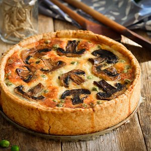 Torta Salata ai Funghi