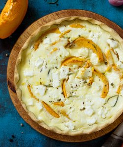 Ricetta Crostata Salata alla Zucca e Formaggi