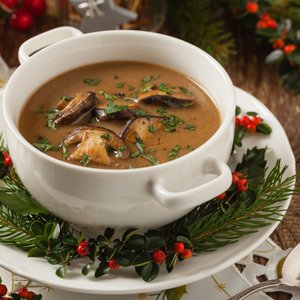 Zuppa ai Funghi Porcini