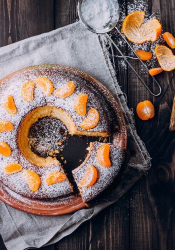 Ricetta Ciambellone Soffice ai Mandarini
