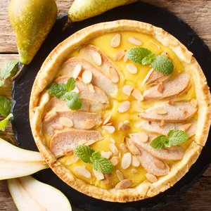 Crostata alle Pere con Crema