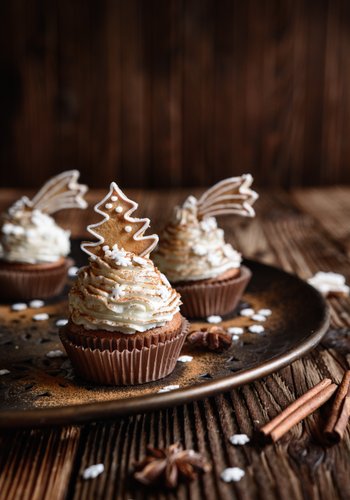 Ricetta Cupcake Pan di Zenzero