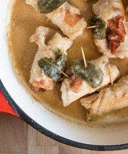 Ricetta Involtini di Maiale allo Speck, Salvia e Birra