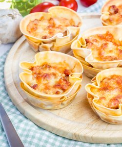 Ricetta Mini Lasagne Cupcake