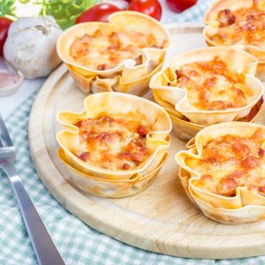 Mini Lasagne Cupcake