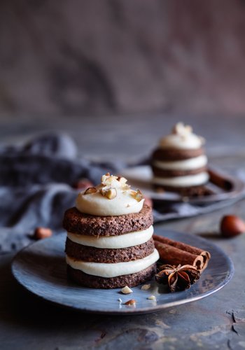 Ricetta Mini Tortine Crema e Cioccolato Facili e Veloci