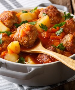 Ricetta Polpette in Umido con le Patate
